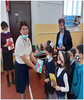 «Оқуға құштар мектеп»  және Тәуелсіздігіміздің-30 жылдығына орай балалардың кітап оқуға деген қызығушылығын арттыру мақсатында  мерекелік кеш өткізілді