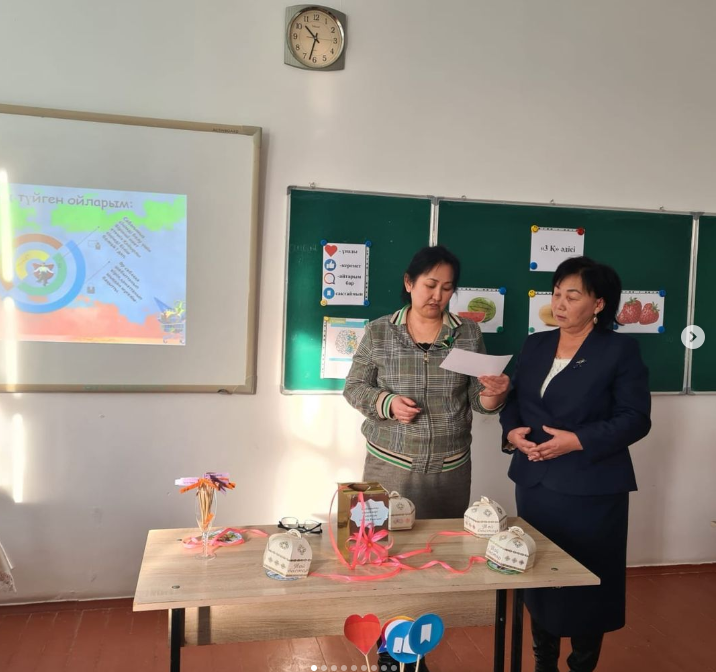 “Оқу үрдісінде әді-тәсілдерді тиімді қолдану” тақырыбында әріптестерімен тәжірибе алмасты